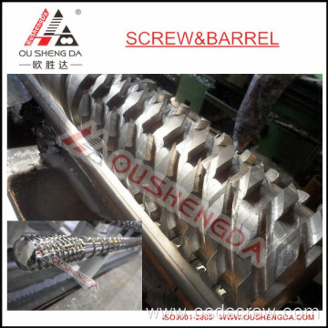 120mm bimetallic single screw and barrel for HDPE LDPE granules/pelletizing/masterbatch